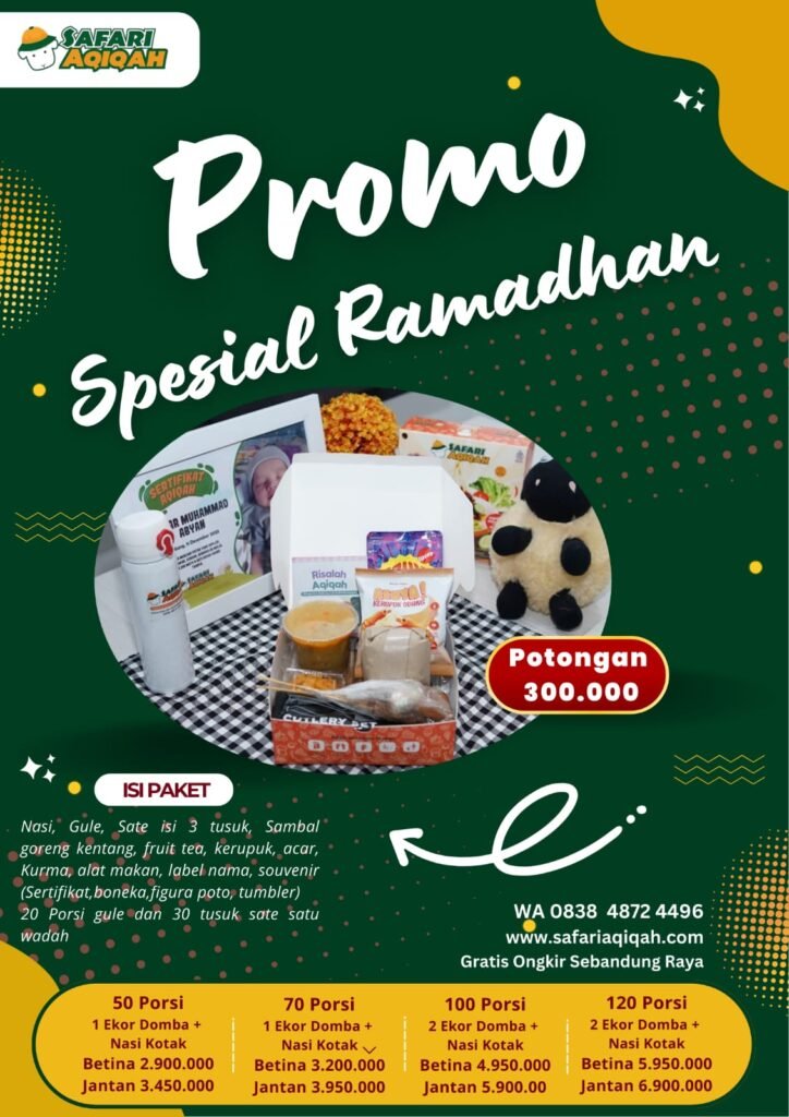 Promo Aqiqah Bandung Safari